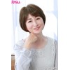 Priscilla Hat Wig Fit Short Bob Heat Resistant Chocolat Black