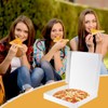 Huoshange Thin White Pizza Box-10x10x1.9 Inch 20 Pack Disposable Pizza