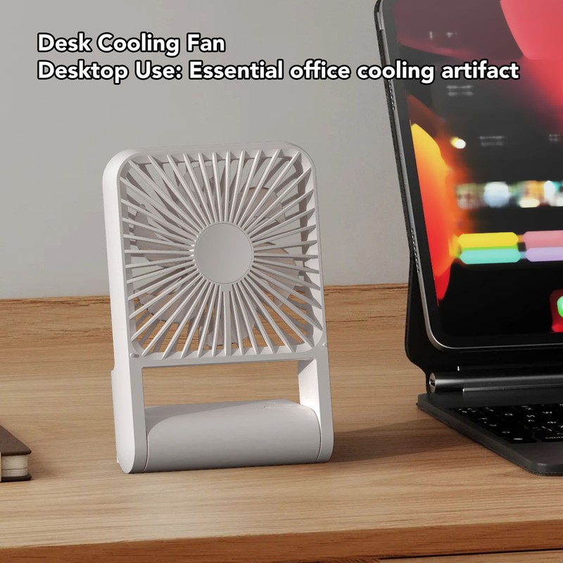 Portable Air Conditioner Fan Strong Wind Silent Operation Ultra Slim
