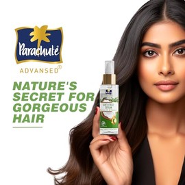 Parachute Advansed Suero Capilar Anti-Frizz Para Mujeres Con Leche De Coco Y Vitamina E  Para 48 Horas De Control De Frizz  Repara Daños Y Nutre El...