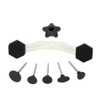 17Pcs Dent Puller Kit with Hot Melt Glue Gun Glue