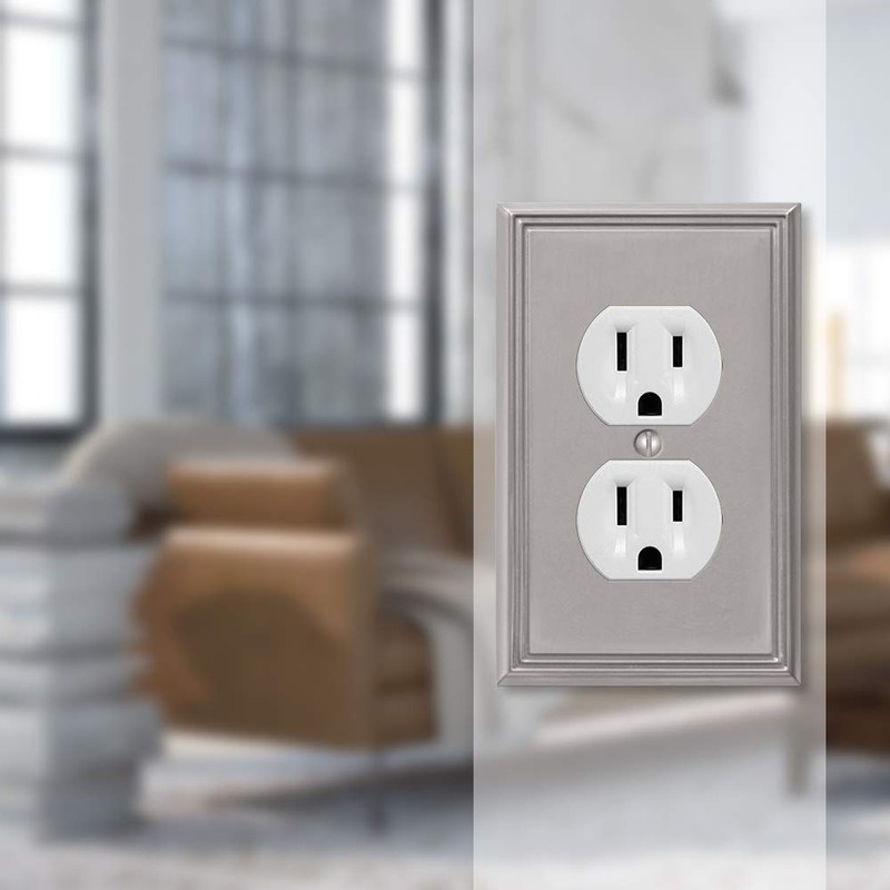 Amerelle 77DBN Wall Plate, Pack of 1