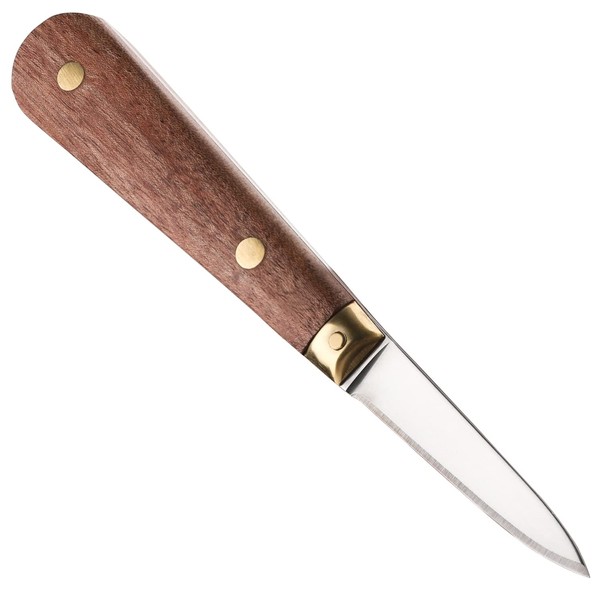 Oyster Knife with Wooden Handle Seafood Opener Kitchen Tool
