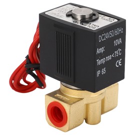 Electric Solenoid Valve Normally Closed Electric Pneumatic Solenoid Water Air Valve DC24V