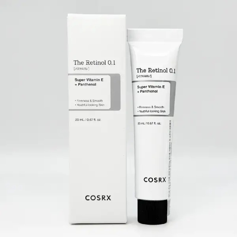 COSRX Retinol 0.1 Panthenol Allantoin Cream Dermatology Nasolabial Wrinkle Lifting