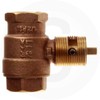 HPC Fire 3/4-Inch Straight Gas Fire Pit Shut Off Valve