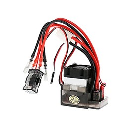 Acxico 1Pcs for RC Car Truck 7.2 V-16 V 320A High Voltage ESC Brushed Speed Controller Set
