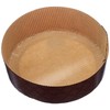 Decora, 0320165 5 Flat Panettone Moulds 500g Pure Cellulose Hard