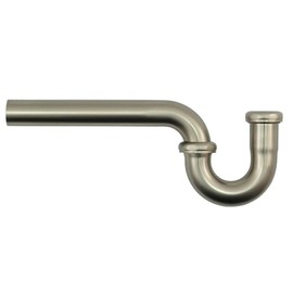 Mountain Plumbing 1-1/2" P-Trap- Tradition Style- No Flange, Unlacquered Brass