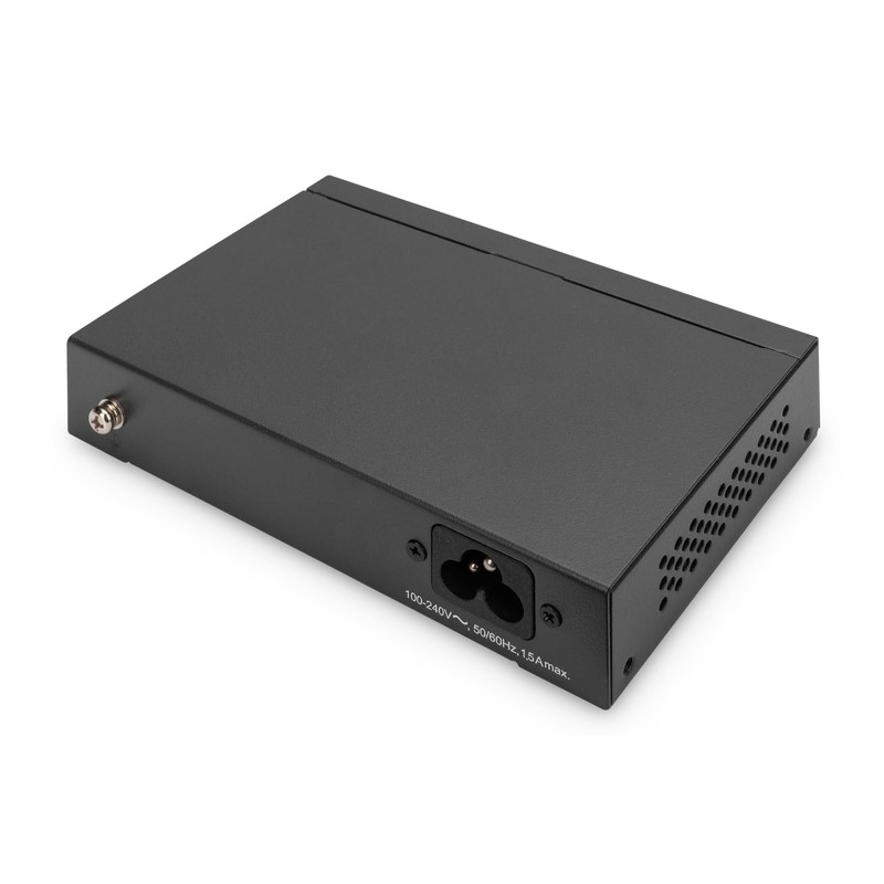 DIGITUS PoE Network Switch - 5 Port - Gigabit Ethernet