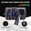 BICYACO LED Fog Lights with DRL Daytime Running Light Compatible