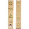 Chakra Incense Sticks, Set of 7 x 15 Pieces, Handmade
