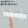 CAPASTEC Wall Rack Wall Hanger Coat Rack Wall Mounted Coat