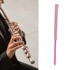 Flute cleaning rod. Practical rod. For cleaning wind flutes. (Pink)