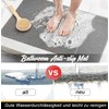 ROIMOE Shower Mat, Non-Slip Triangular, PVC Loofah Massage Shower Mats