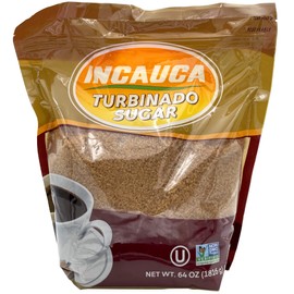 Incauca 100% Natural Turbinado Sugar, 4 lb.