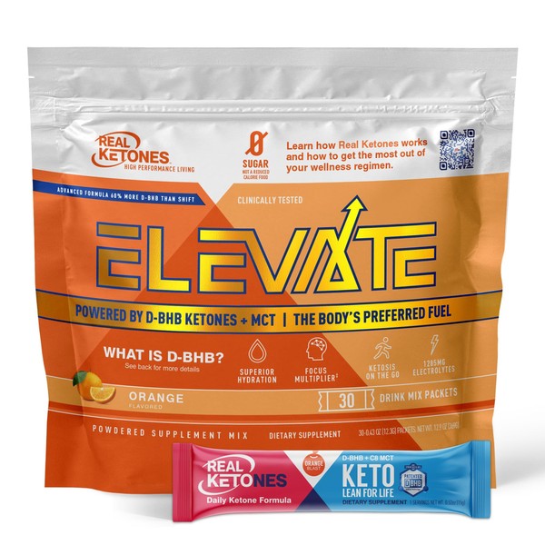 Real Ketones MCT & BHB Exogenous Ketones Drink Mix Packets