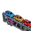 1:48 Carrier Truck Toy Model Alloy Detachable Six Car Kids