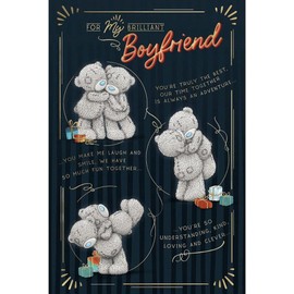 Me To You Bear Brilliant Boyfriend Birthday Card
