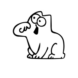 Gesar Car Sticker – Sticker – Suitable for Car and Motorcycle – Sticker Cat – Fuel Cap – Size 10 x 10 cm – Sticker – Vinyl – Laptop