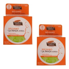 2 Pz Balsamo Para Panza Estrias Palmer´s Cocoa Butter 125g