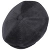 Lipodo 8 Panel Cord Flat Cap Men's – Flat Cap