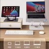 SYEDA Metal 360 Degree Rotating Stand Holder Laptop Stand Adjustable