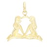 My Gold Zodiac Basic Zodiac Pendant (Without Chain) Genuine Yellow