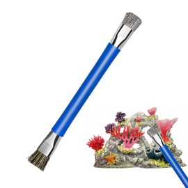 HanaHaul Aquarium Cleaning, Moss Removal, Aquarium Cleaning, Aquarium, Moss Removal, Aquarium, Durable, Aquarium Stone Brush, Aquarium Stainless Steel Brush, Aquarium Landscaping Brush, Driftwood,