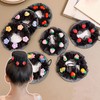 4Pcs Bun Hair Nets Dance Elastic Hairnets Ballet Hair Nets