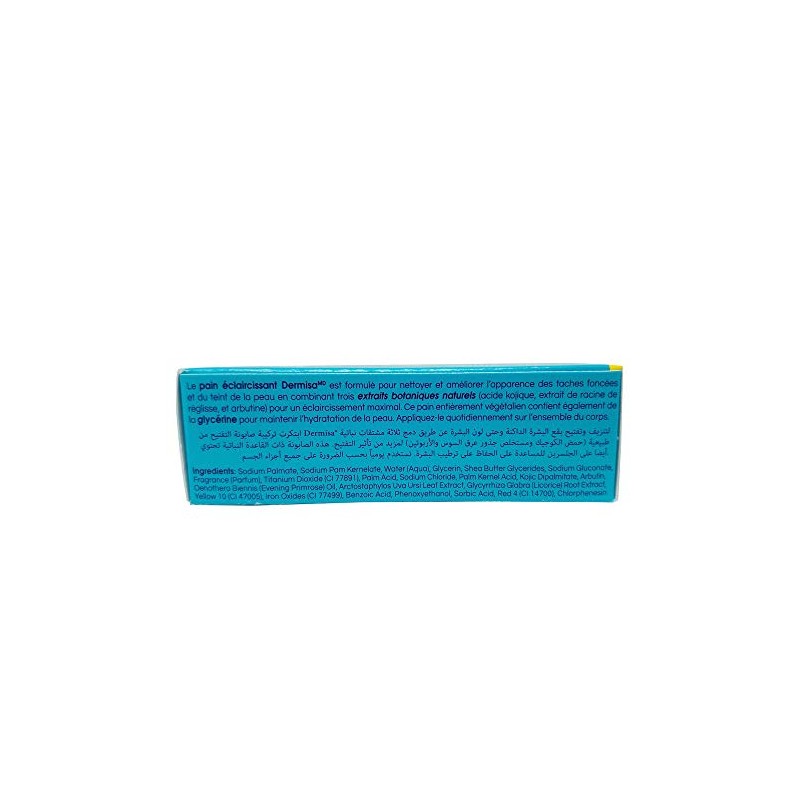 DERMISA BARRA DE JABON ACLARANTE PARA MANCHAS OSCURAS PAQUETE 2