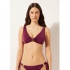 CALZEDONIA Woman's Tank-Style Swimsuit Top Timeless Diva in Bordeaux, Size