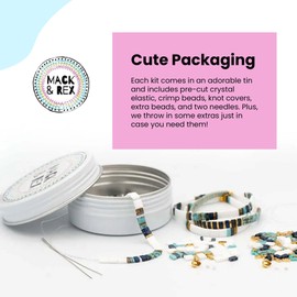 Mack and Rex | SHORES OF MAINE - BRACELET MAKING KIT - DIY 3 BRACELETS