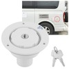 RV Fresh Water Locking Cap,Gravity Freshwater Inlet Locking Leakproof Hatch