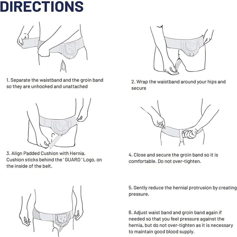 VKWE Hernia Belt For Men Hernia Truss,Inguinal Hernia Support For