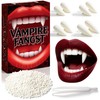 Halloween Vampire Teeth 4 Pairs Vampire Fangs Fake 4 Size