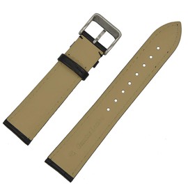 Genuine Leather Watch Strap, Replacement Strap for Watches, Black, Brown, 18 mm, 19 mm, 20 mm, 21 mm, 22 mm, 19mm