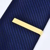 Set of 3 Men's Thin Tie Clips, Business Wedding Tie