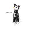 Figura De Perro Del Día De Los Muertos: Estatua De