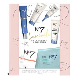 No7 The Best Of Lift & Luminate Collection Day/Night/Eye Cream Serum Mask Cleansing Water