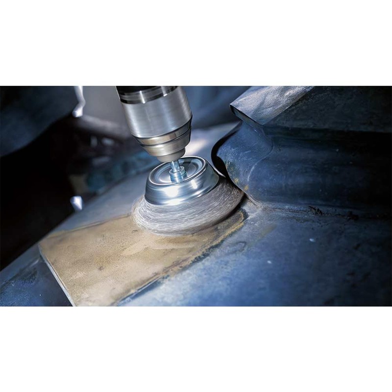 Bosch 1609200271 Wire Cup Brush, Silver