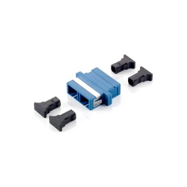 Equip SC Single Mode Duplex Fibre Optic Connectors Pack of 12