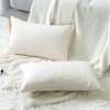 OTOSTAR Linen Throw Pillow Covers Pack of 2 Decorative Square