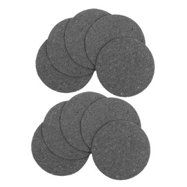 FOMIYES 10pcs Makeup Remover Pads Round Facial Cleansing Sponges Exfoliating Face Sponge Gentle for Sensitive Skin Travel Home Use