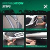 SCITOO Glossy Black Front Bumper Lip Fits for 2019-2021 for