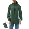 LOMON Womens Lightweight Waterproof Rain Jacket Active Outdoor Hooded Raincoat