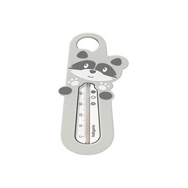 Baby bath thermometer, floating bath thermometer, grey