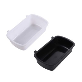 Small Animal Feeder Bowl Basic Dish Covenient Hanging Cups - 2 Pack Bath Food Water Bowls for Birds Hamsters Mice Rats Small Pets