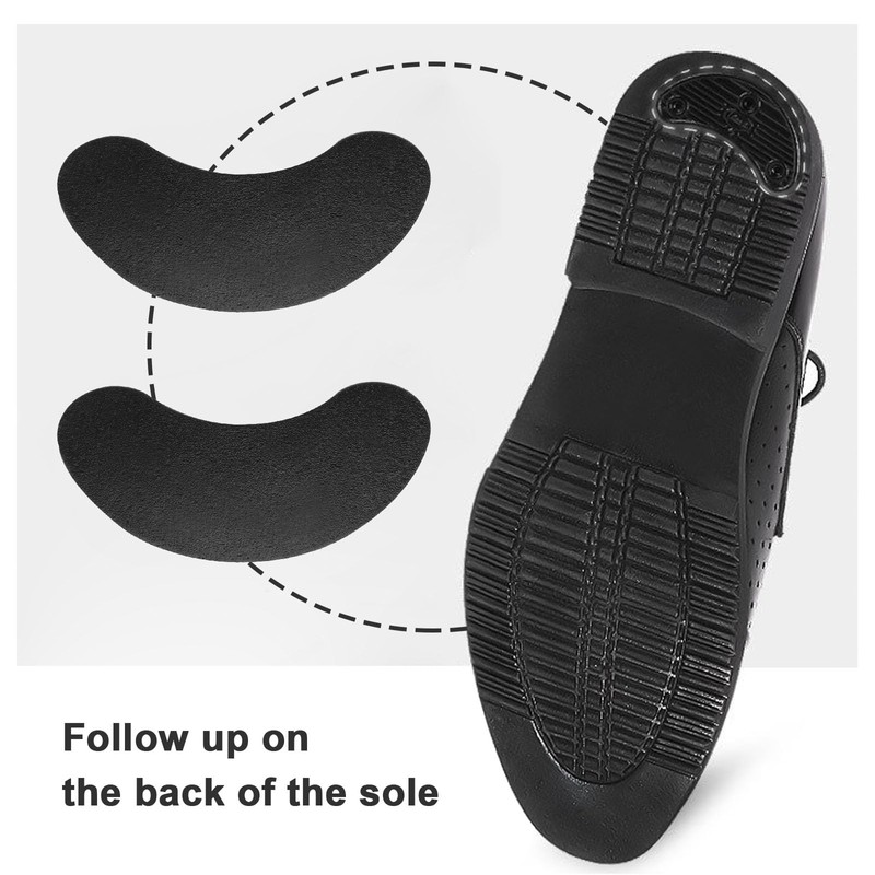 SG Store 8Pairs Rubber Sole Heel Savers CPU Heel Side