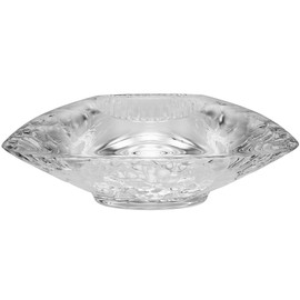 Orrefors Discus Votive, Tealight Candle Holder, Made from Crystal, Modern Statement Piece Decor, Shelf Decoration & Table Centerpiece, 1.75" x 5.5" - Clear